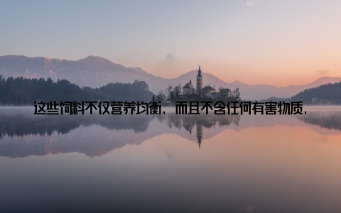 这些饲料不仅营养均衡, 而且不含任何有害物质, 保障了动物的健康, 也为养殖户降低了养殖成本 推广生态养殖技术, 实现绿色循环我们公司积极推广生态养殖技术, 优化养殖环境, 提高饲料利用率, 降低排放, 实现绿色循环
