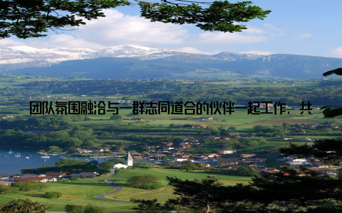 团队氛围融洽与一群志同道合的伙伴一起工作, 共同推动畜牧养殖行业的发展, 让你在工作中感受到快乐和成就感