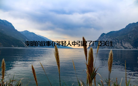 李明的故事在年轻人中引起了广泛关注