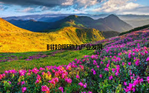科技创新助力产业发展