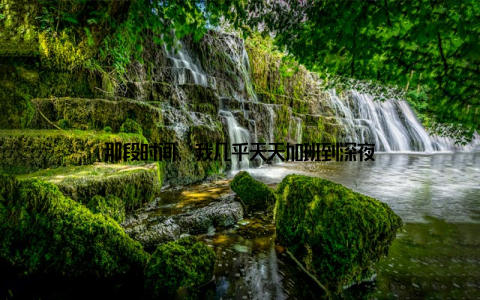 那段时间, 我几乎天天加班到深夜