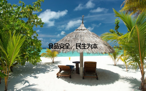食品安全, 民生为本
