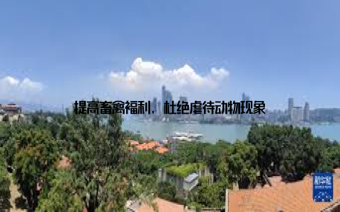 提高畜禽福利, 杜绝虐待动物现象